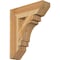 Ekena Millwork Merced Slat Rough Sawn Bracket, Western Red Cedar, 6"W x 22"D x 26"H BKT06X22X26MRC06RWR - alternate 1